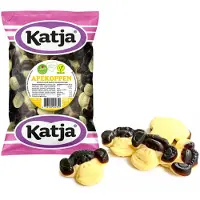 Katja Apekoppen - banaan en dropsmaak - zonder gelatine - 1 kilo