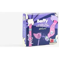 Asha International Beffy - Beflapje Natural - 3 stuks