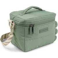 Done by Deer Quilted Croco Thermal Bag Groen Kinderen