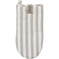 ERNST Ovenwant Strepen Wit/beige - Pannenlappen & ovenwanten Katoen White - 111769