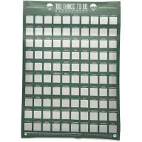 Ohlsson & Lohaven Bucketlist Scratch Poster - 100 Reisbestemmingen