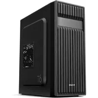 Zalman T6, Midi-tower, computerbehuizing, zwart, ATX, Micro ATX, Mini-ITX, kunststof, staal, 16,5 cm