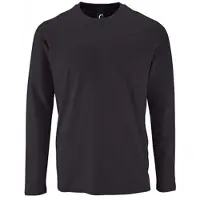 Sols Heren Keizerlijk T-Shirt met lange mouwen (Muisgrijs)