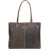 Gillis London Trafalgar Leather Shopper Vintage Brown