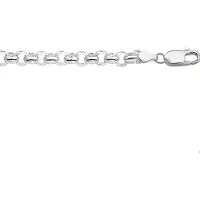 Trendjuwelier huiscollectie 1002215 Zilveren Ketting Jasseron 4,0 mm