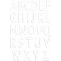 ScrapCooking Cake Template Letters set/26