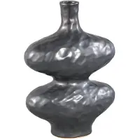 Ptmd - Vaas Chelsean - Zwart - 28x16x40cm