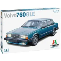 Italeri Modelbouwpakket Auto - 3623 Volvo 760 GLE Car Plastic - 1:24 - Modelbouw