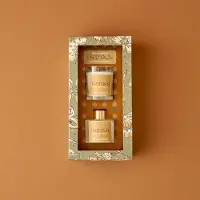 Bella Maison Indian geurstokjes en kaars - geschenkset