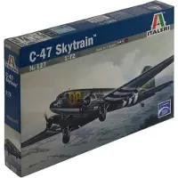 Italeri Modelbouwpakket Treinen - 0127 Douglas C-47 Skytrain Plane Plastic - 1:72 - Modelbouw