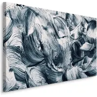 Karo-art Schilderij - Abstractie in Grunge Stijl, Premium Print