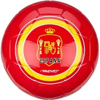 Avento Voetbal Glossy World Soccer Rood Geel