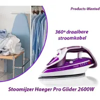 Haeger Stoomstrijkijzer Pro Glider 2600W