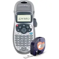 Dymo LetraTag LT-100H Labelprinter | Labelmaker met ABC-toetsenbord voor thuis en op kantoor | Zilver