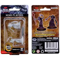 WizKids D&D Nolzurs Prachtige ongeverfde miniaturen: Wave 1: Mindflayers