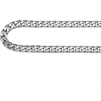 The Jewelry Collection Stalen Collier geslepen gourmet 5 6504962 60 cm