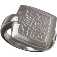 Orphelia Silver 925 Zr-3628;54 Ring Square Zirconium