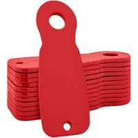 Combicraft Winkelwagenmunt Caddy-Key Rood - 50 stuks