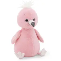 Wild Life Collection knuffel/flamingo/fluffy/geboortecadeau/baby/kind/communie/sint/kerst/