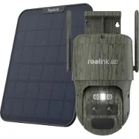 Reolink Trackmix Series G770 bewakingscamera met zonnepaneel 8MP (3840x2160), werkt op zonne-energie/batterij, weerbescherming IP65, dubbel sensorsysteem