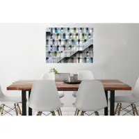 PosterMonkey Deuren - Appartementen - Trappen - Kleurrijk
