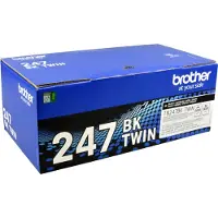 Brother Pack de 2 toners TN247 Noir