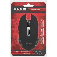 ABC-led Gaming Muis Optisch Bedraad 2400dpi - Hurricane Black