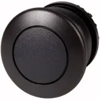 Eaton 216713 M22S-DP-S Paddenstoelknop Plat Zwart 1 stuk(s) Piece