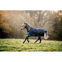 Horseware Deken Amigo Bravo 1200d 50gr Donkerblauw-turquoise - 140/191