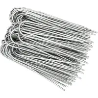 AMANKA Grondanker Gegalvaniseerd - Ø 3,2 mm - 15 x 30 cm - 100 Grondankers