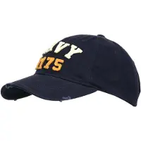 Fostex Garments - Baseball cap stone washed navy 1775 (kleur: Blauw / maat: NVT)