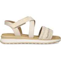 Gabor Dames Sandalen 848 - Beige - Maat 43