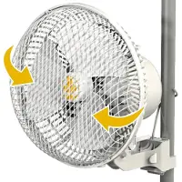 Secret Jardin Monkey Fan Ventilator MF020UE - Zwenkbaar - 17 cm -20 Watt