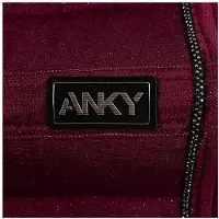 Anky Zadeldek Velvet Dressuur Donkerrood