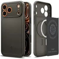 Spigen Thin Fit Backcover MagSafe voor de Apple iPhone 17 Pro Max - Gunmetal