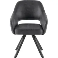 Benoa Eetkamerstoel Emilie CEP 11 Antraciet - eetkamerstoelen set van 2