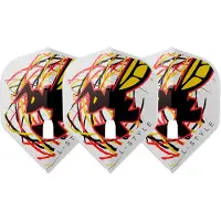 L-Style L1 Pro John Desreumaux White V1 - Dart Flights