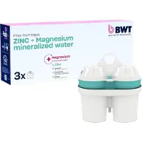 BWT magnesium-gemineraliseerd waterfilter met zink, 3 st.