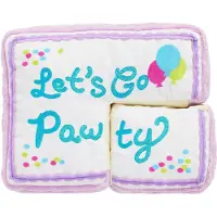 BARK piece of sheet cake birthday pluche 24x20x8 cm