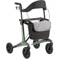 Multimotion - Carbon rollator maat M - 5,5 kg - Softwielen - Groen