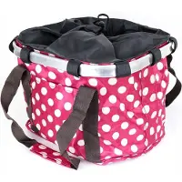 Jet Fietsmand Tas met KLICK Systeem - Roze - 5kg