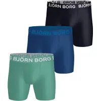 Björn Borg Sports Microfiber Boxers 3-pack Blauw | Maat: S