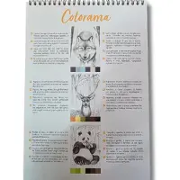 Clairefontaine A4-kleurboek voor verschillende technieken, 20 vellen, Odelia Les animaux