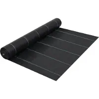 vidaXL Worteldoek 1x200 m polypropeen wit