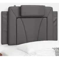 vidaXL Hoofdbordkussen "Viana" 200 cm kunstleer wit