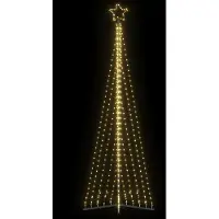 vidaXL LED-kerstboom 789 LEDs koud wit 476 cm