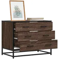 vidaXL Ladekast, Sonoma-eikenlook, 70x41x56 cm, houtvezel