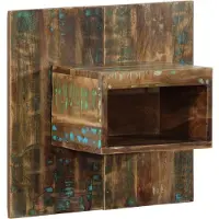 vidaXL Nachtkastje 50x27x50 cm massief acaciahout