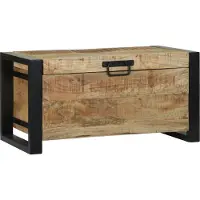 vidaXL Opbergkisten Bruin 60 x 30 x 30 cm Massief mangohout