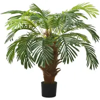 vidaXL Kunstboom met pot phoenixpalm 305 cm groen